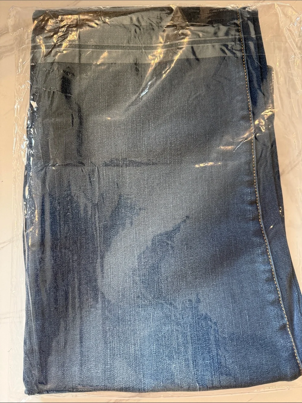 New Betabrand Medium Wash Straight 4 Pocket Yoga Denim Jeans Large Petite